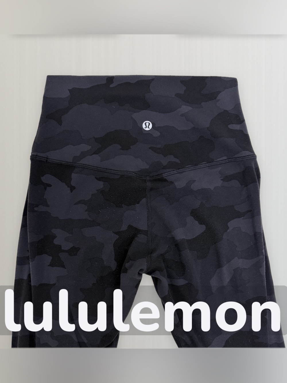 Lululemon Align 28” High-Rise Legging Sz 2 Incognito Camo Multi Grey Black